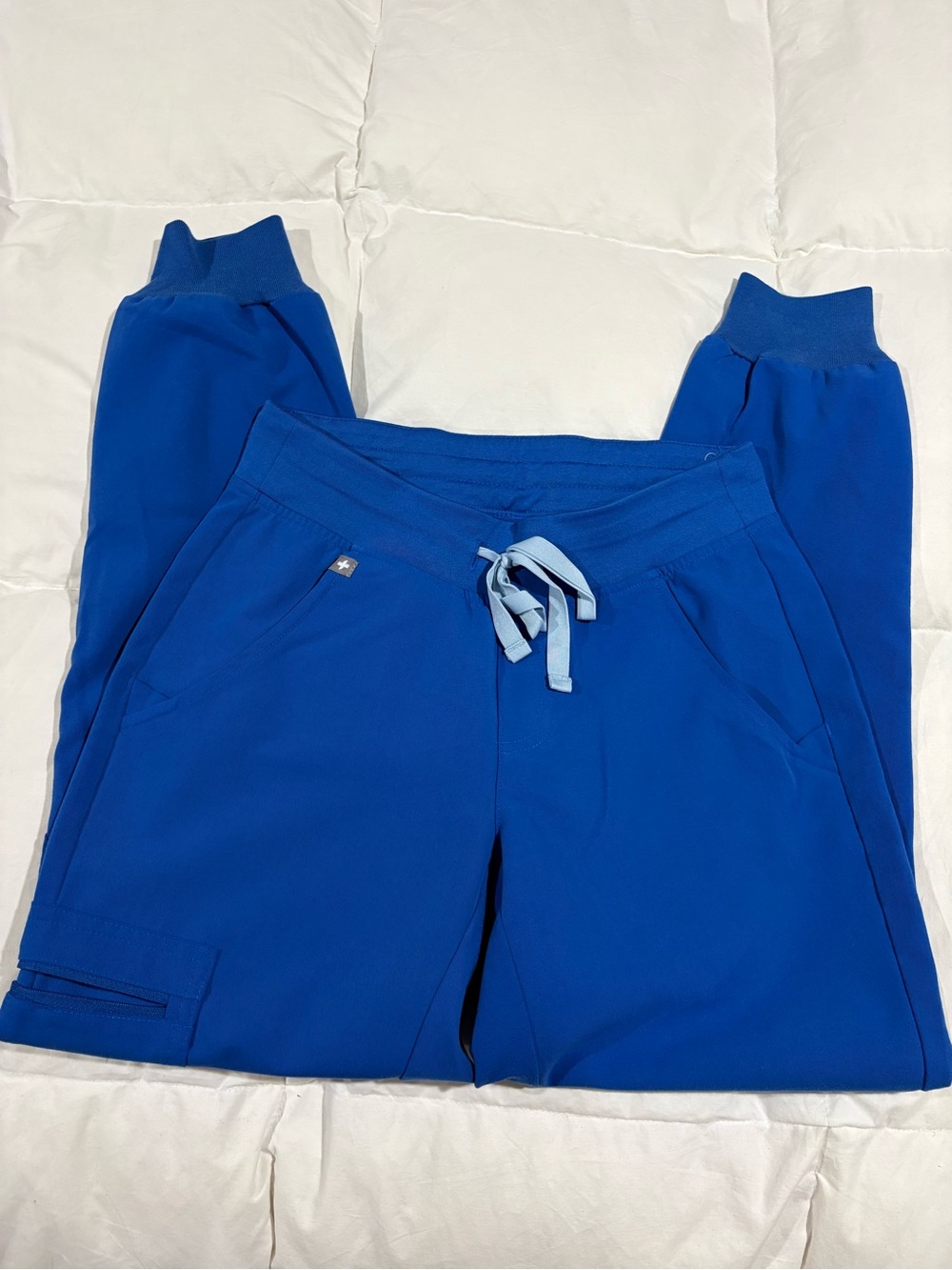 Figs XXS/P Royal Blue Drawstring Jogger Pants